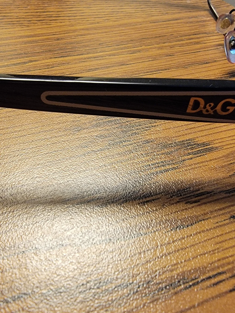 Dolce & Gabbana Black Rectangular Women's Eyeglass Frames With Original Case